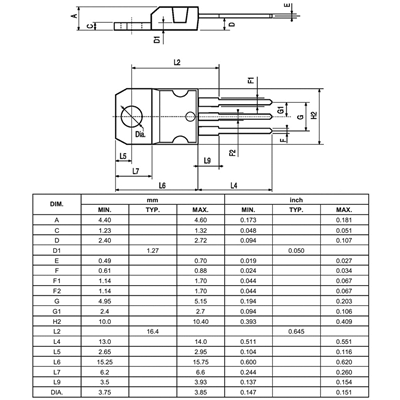 BTA12-600B