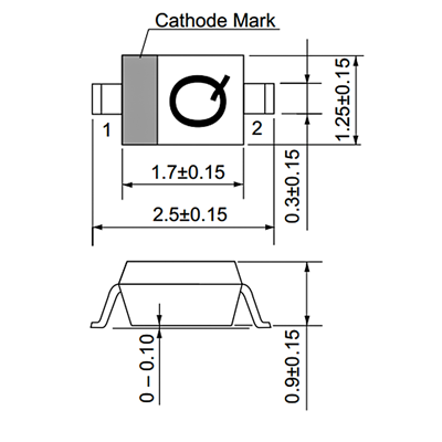 ZENER 9.1V-SOD-323