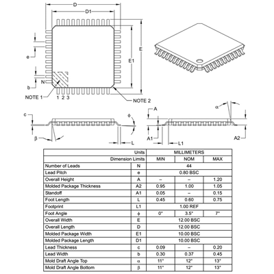 ATMEGA16A-AU-