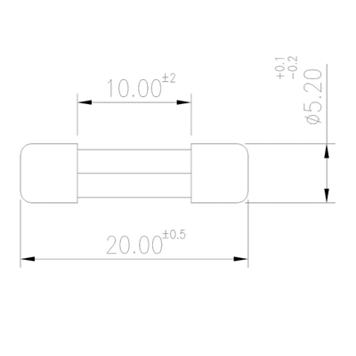 FUSE 5*20F100MA