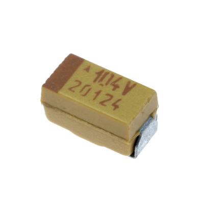 TANTALUM CAPACITOR 100NF 35V 10% SMD A | TAJA104K035RNJ | خازن تانتالیوم 100 نانو فاراد 35 ولت smd سایز  A