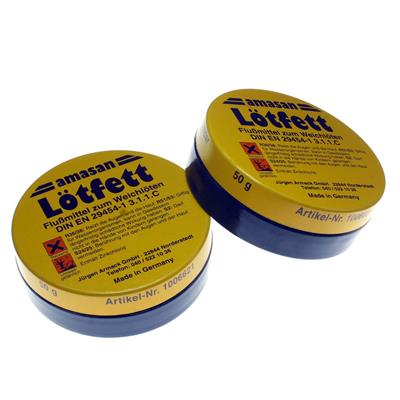 STANNOL SOLDERING GREASE 50GR YELLOW | روغن لحیم آلمانی 50 گرمی lotfett