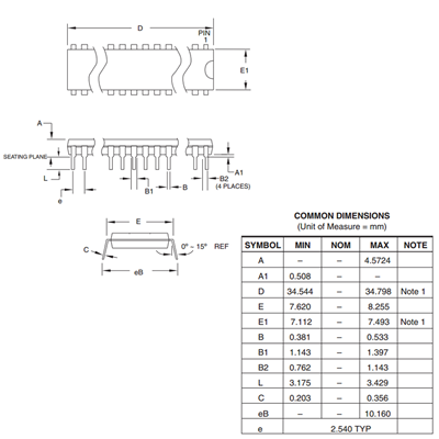 PIC24FJ32GB002-I/SP