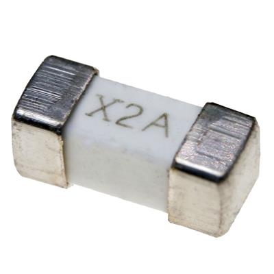 FAST FUSE SMD 2410 2A 125V | SF-2410FP200T-2 (X2A) | فیوز 2 آمپر تندسوز 2410 smd