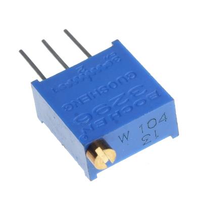 MULTITURN TRIMMING POTENTIOMETER 100KOHMS | 3296W-1-104 | مولتی ترن 100 کیلو اهم ایستاده