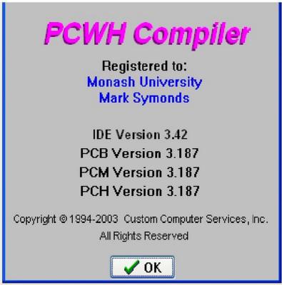 CCS C COMPILER V4.002