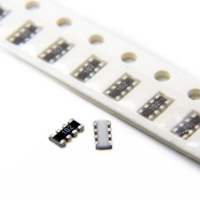 RESISTOR ARRAY 1KOHMS 1206 (4*0603) | RC-ML08W102JT | مقاومت اری 1 کیلو اهم smd 