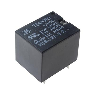 RELAY 12V 7A 1C 5PIN | HJR-3FF-12VDC-S-Z | رله میلون 12 ولت 7 آمپر 1 کنتاکت