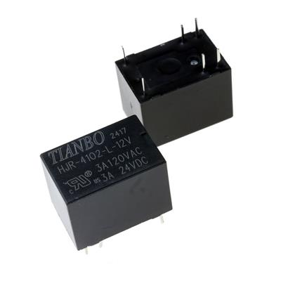 RELAY 12V 3A 1C 6PIN