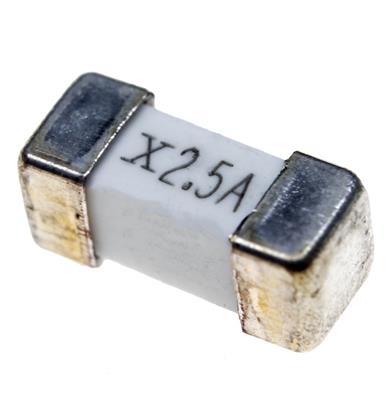 FAST FUSE SMD 2410 2.5A 125V | SF-2410FP250T-2 (X2.5A) | فیوز 2.5 آمپر تندسوز 2410 smd