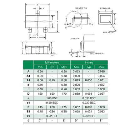 ZENER 8.2V-SC-89 | MAZT082 | دیود زنر 8.2 ولت 150 میلی وات  smd