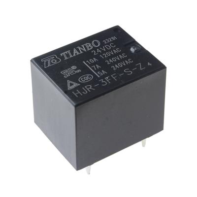 RELAY 24V 7A 1C 5PIN | HJR-3FF-24VDC-S-Z | رله میلون 24 ولت 7 آمپر 1 کنتاکت