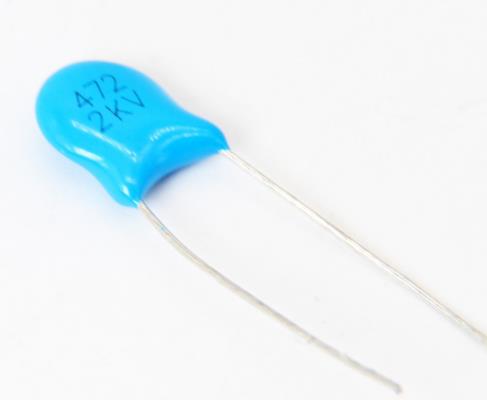 CERAMIC DISC CAPACITOR 4.7NF 2KV | 472 2KV | خازن عدسی 4.7 نانو فاراد 2000 ولت