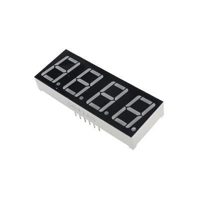 7SEGMENT DISPLAY 4DIGIT COMMON CATHODE 19*51 RED | CL5641AH | سون سگمنت کاتد چهارتایی قرمز 5641 سایز 19*51