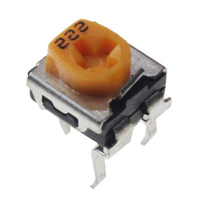 POTENTIOMETER 2.2KOHMS | WH06-2C-2.2K | پتانسیومتر 2.2 کیلو اهم خوابیده