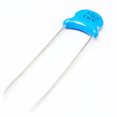 CERAMIC DISC CAPACITOR 1NF 1KV | 1NFD1KV+/-20% | خازن عدسی 1 نانو فاراد 1000 ولت