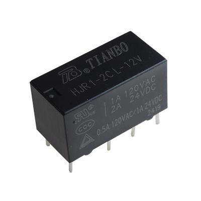 RELAY 12V 1A 2C 8PIN | HJR1-2CL-12V | رله مخابراتی 12 ولت 1 آمپر 2 کنتاکت 