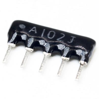 RESISTOR ARRAY 1KOHMS 5PIN | A05-102JP | مقاومت اری 1کیلو اهم 5 پین