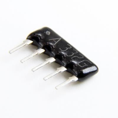 RESISTOR ARRAY 3.3KOHM 5PIN | RAA05332GFN | مقاومت اری 3.3 کیلو اهم 5 پین