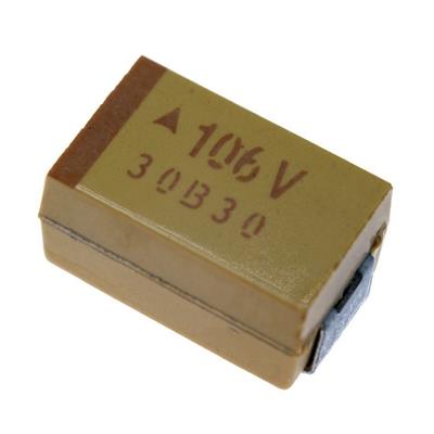 TANTALUM CAPACITOR 10UF 35V 10% SMD D | TAJD106K035RNJ | خازن تانتالیوم 10 میکرو فاراد 35 ولت smd سایز  D