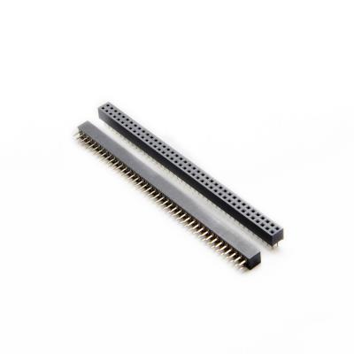 PIN HEADER 2*40 FEMALE ST 2MM | PBD-2.00-2X40GF | پین هدر 2*40 مادگی صاف 2 میلی متر