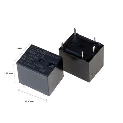 RELAY 24V 7A 1C 5PIN (SMALL)