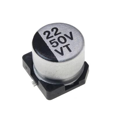 22UF 50V SMD 6.3*5.4MM | خازن الکترولیت اس ام دی 22 میکرو فاراد 50 ولت