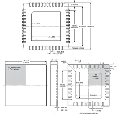 MAX2820ETM-TD