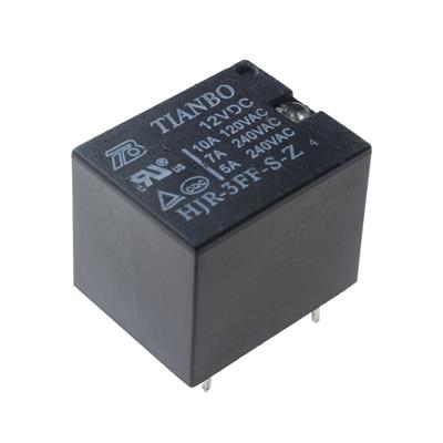 RELAY 12V 7A 1C 5PIN | HJR-3FF-12VDC-S-Z | رله میلون 12 ولت 7 آمپر 1 کنتاکت