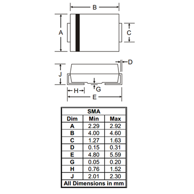 SM4007 (SMALL PAD )