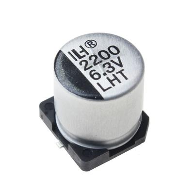 2200UF 6.3V SMD 10*10.5MM | خازن الکترولیت اس ام دی 2200 میکرو فاراد 6.3 ولت