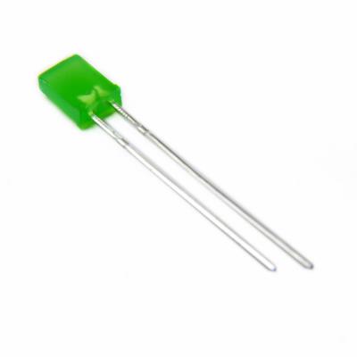 LED RECTANGLE 2*5*7MM GREEN