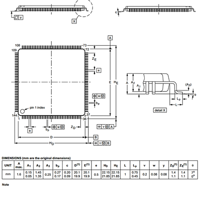 TMS320VC5409PGE100