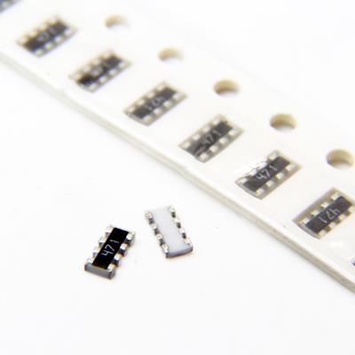 RESISTOR ARRAY 470OHM 1206 (4*0603) | RA034A471JT | مقاومت اری 470 اهم smd