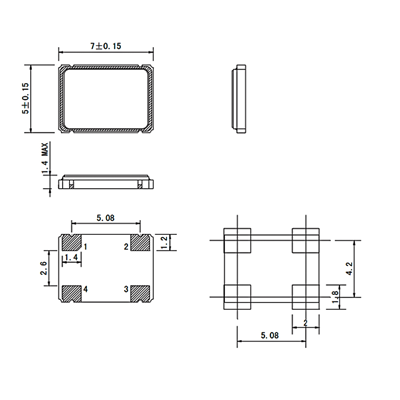 CFPS-73IG 16.000MHZ