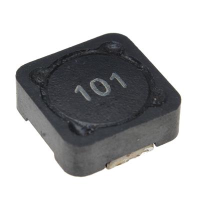 INDUCTOR SRR1240 100UH 12.5*12.5*4 SMD | SRR1240-101M | سلف 100 میکرو هانری SMD 12.5*12.5*4 