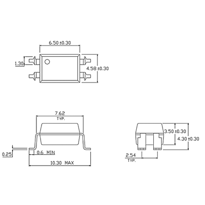 EL817 SMD | EL817S1(C)(TU)-F