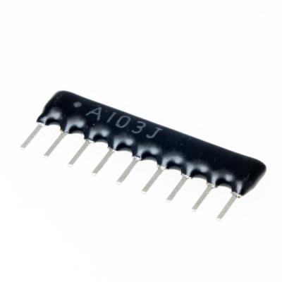 RESISTOR ARRAY 10KOHMS 9PIN | A09-103JP | مقاومت اری 10 کیلو اهم 9 پین