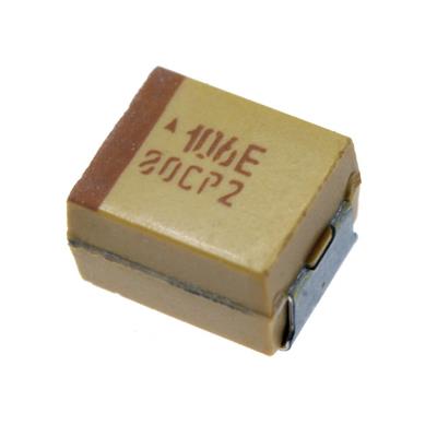 TANTALUM CAPACITOR 10UF 25V 10% SMD B | T491B106K025AT | خازن تانتالیوم 10 میکرو فاراد 25 ولت smd سایز  B