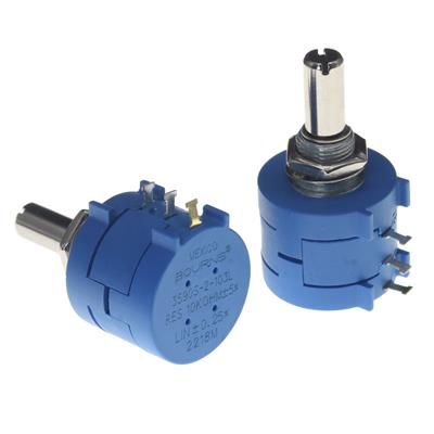 PRECISION POTENTIOMETERS MULTITURN 10KOHMS | 3590S-2-103L | ولوم مولتی ترن 10 کیلو اهم