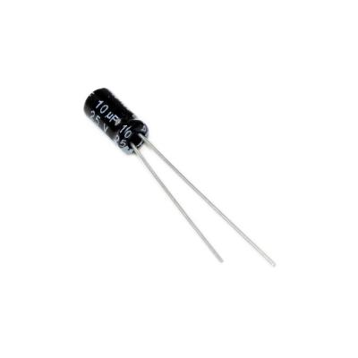 10UF/25V-4X7-105C-BLACK