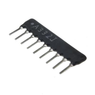 RESISTOR ARRAY 3.3KOHM 9PIN | A09-332JP | مقاومت اری 3.3 کیلو اهم 9 پین