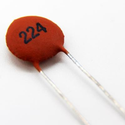 CERAMIC DISC CAPACITOR 220NF 50V | 224PF TOL:20% | خازن عدسی 220 نانو فاراد