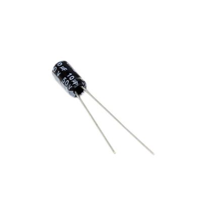 10UF/50V-4X7-105C-BLACK