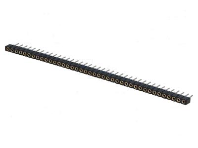 PIN HEADER 1*40 FEMALE MILITARY 2MM | DS1002-02-1X40BT1F6