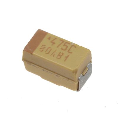 TANTALUM CAPACITOR 4.7UF 16V 10% SMD A | TAJA475K016RNJ | خازن تانتالیوم 4.7 میکرو فاراد 16 ولت smd سایز  A