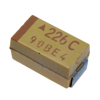 TANTALUM CAPACITOR 22UF 16V 10% SMD C | TAJC226K016RNJ | خازن تانتالیوم 22 میکرو فاراد 16 ولت smd سایز  C