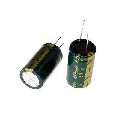 4700UF 50V-22*40-105C-GREEN | LF472M1HBKJ2240VGN | خازن الکترولیت 4700 میکرو فاراد 50 ولت