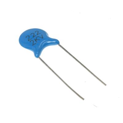 CERAMIC DISC CAPACITOR 2.2NF 2KV | 222 2KV | خازن عدسی 2.2 نانو فاراد 2000 ولت