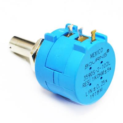 'PRECISION POTENTIOMETERS MULTITURN 1KOHMS','3590S-2-102L','ولوم مولتی ترن 1 کیلو اهم'